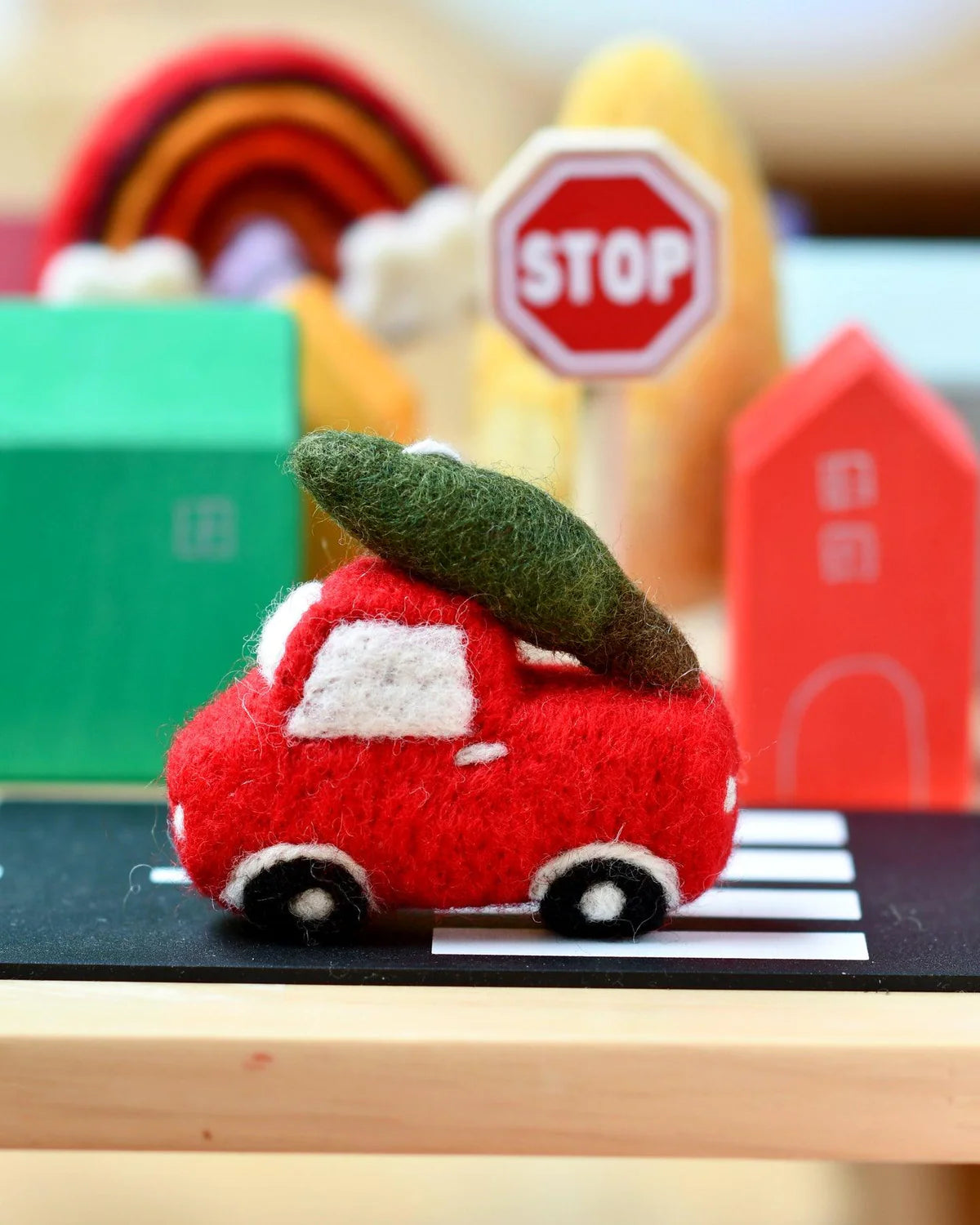 Felt Christmas Truck and Tree