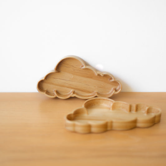 Wooden Cloud Mini Tray