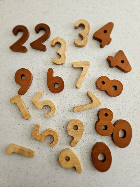 Two-Tone Number Set