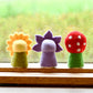 Floral Peg Dolls Set