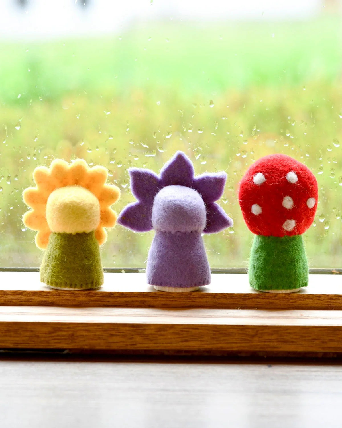 Floral Peg Dolls Set