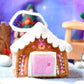 Felt Pink Gingerbread House Bag