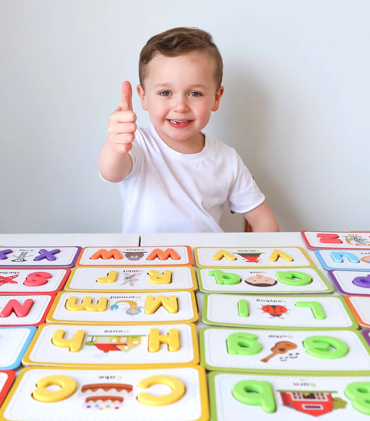 Flashcards & ABC Magnetic Letters