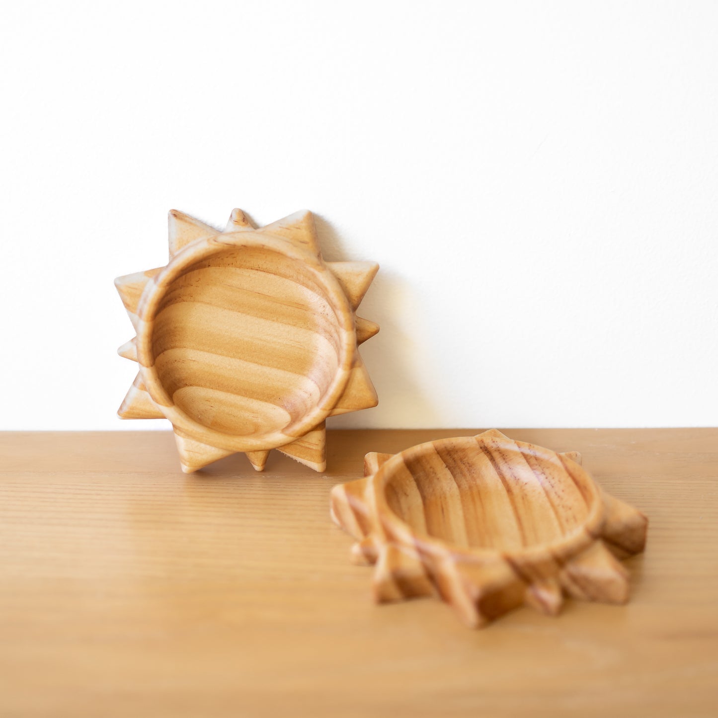 Wooden Sun Mini Tray