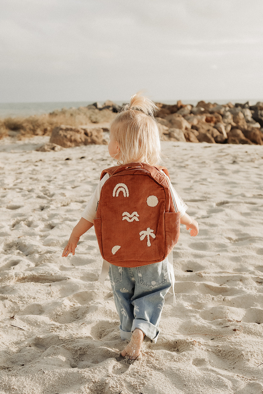 Cali Organic Backpack - Rust