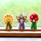 Floral Peg Dolls Set