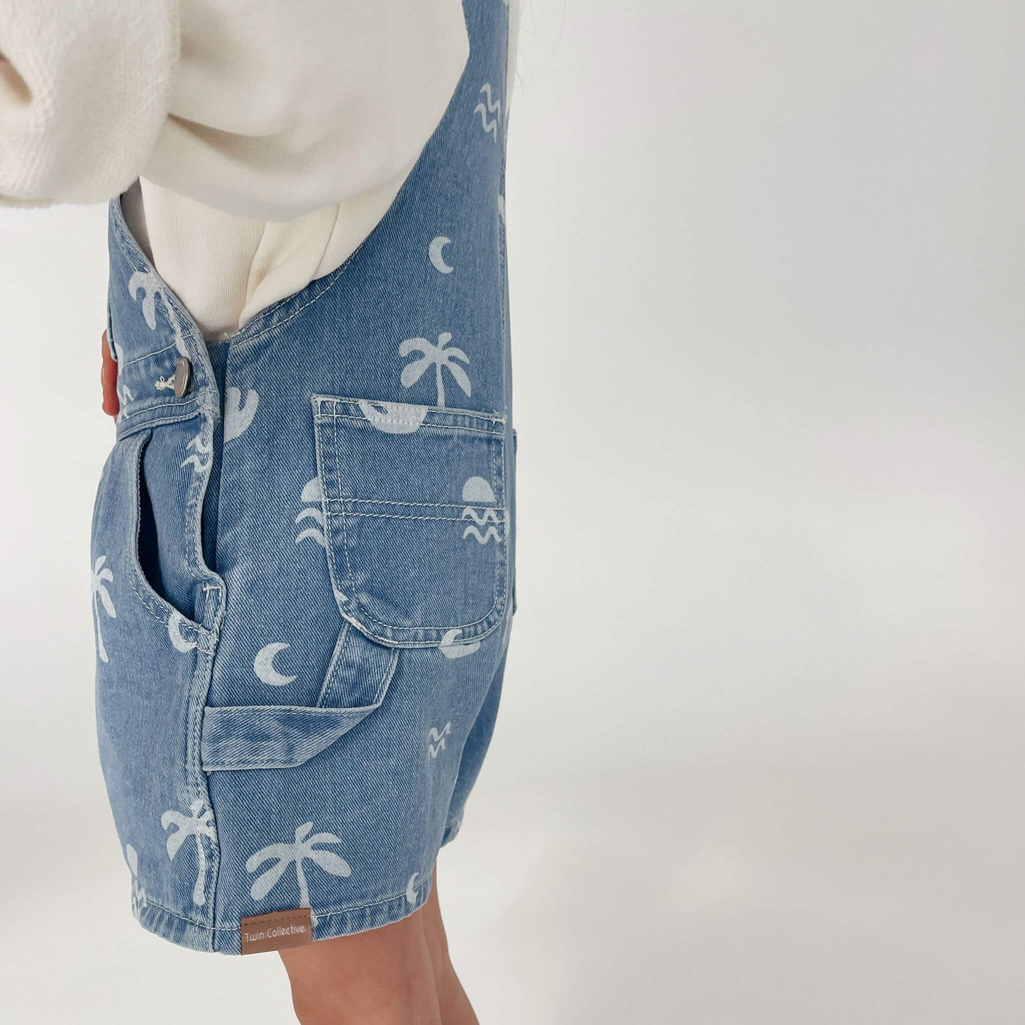 Carpenter Shortall - Cali Print Denim