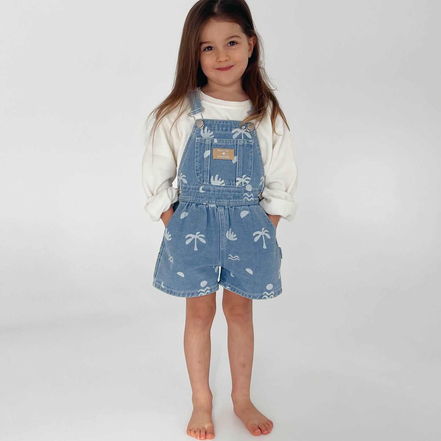 Carpenter Shortall - Cali Print Denim