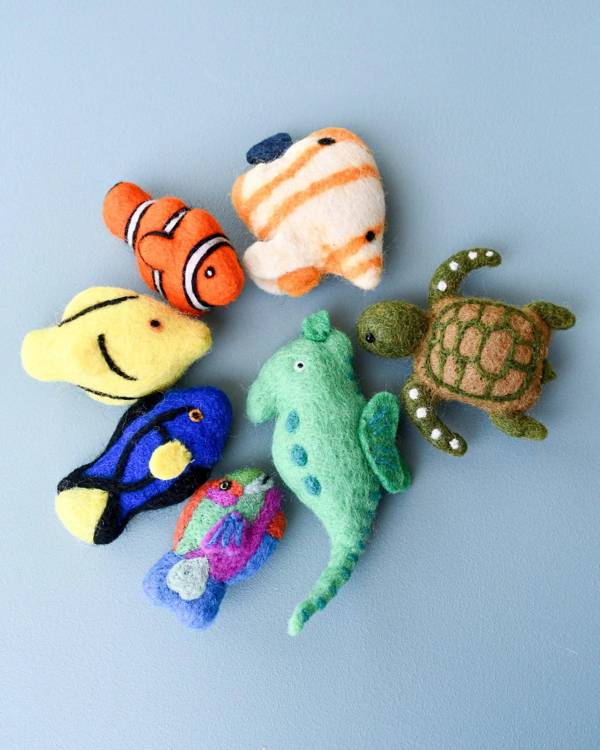 Felt Coral Reef Fish Set