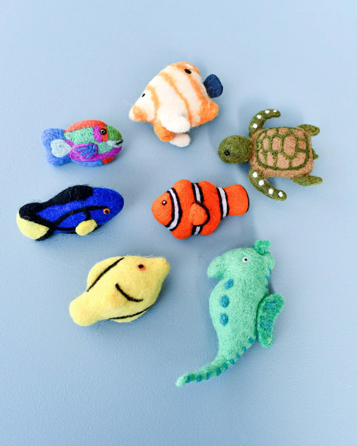 Felt Coral Reef Fish Set