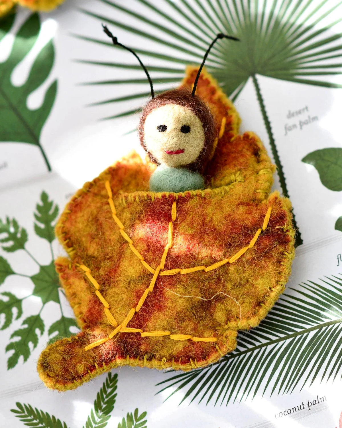 Felt Birch Leaf Baby