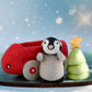 Felt Penguin in Car