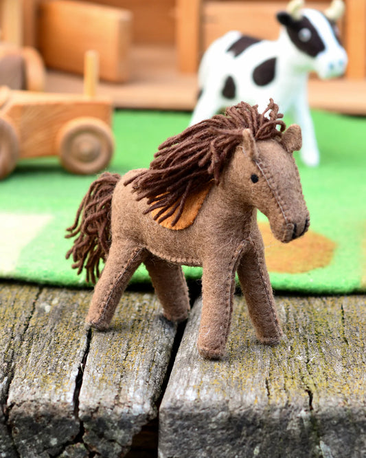 Felt Horse Toy