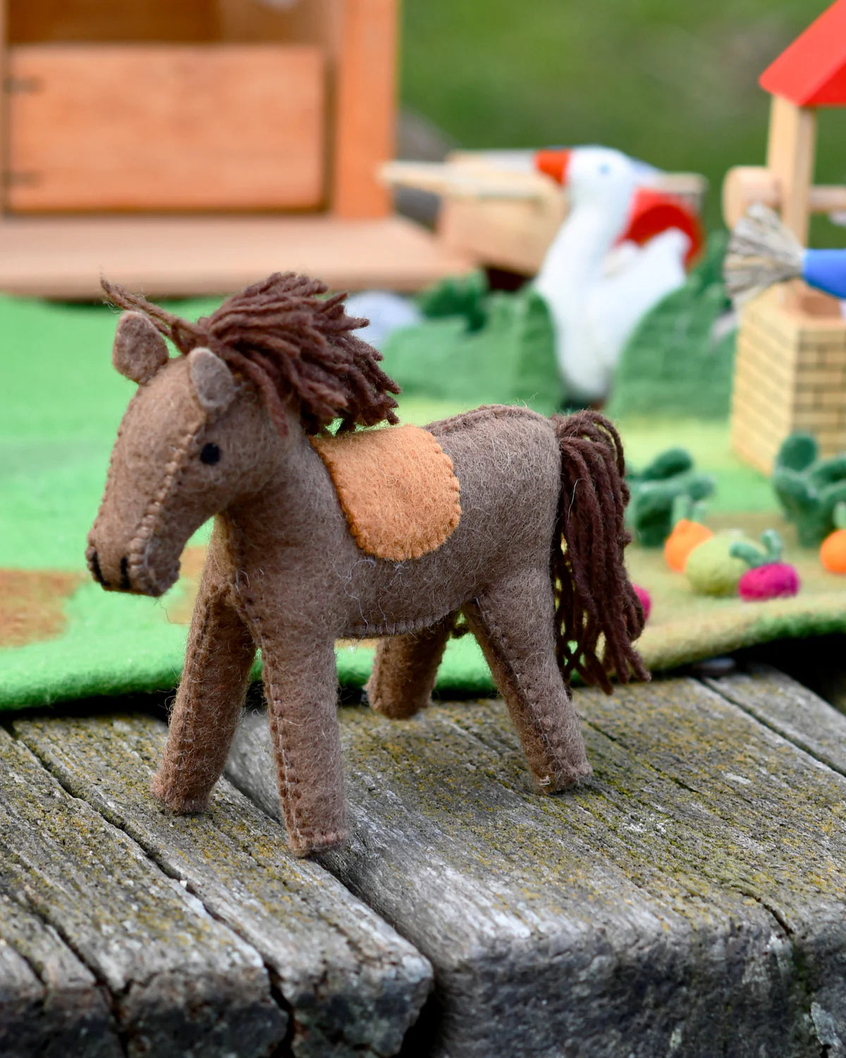 Felt Horse Toy