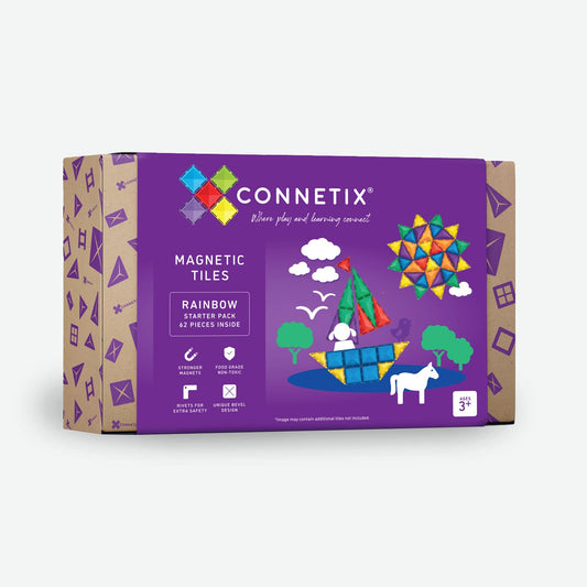 CONNETIX Rainbow Starter Pack 62 pc