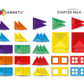 CONNETIX Rainbow Starter Pack 62 pc