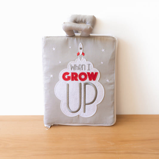 When I Grow Up Fabric Book