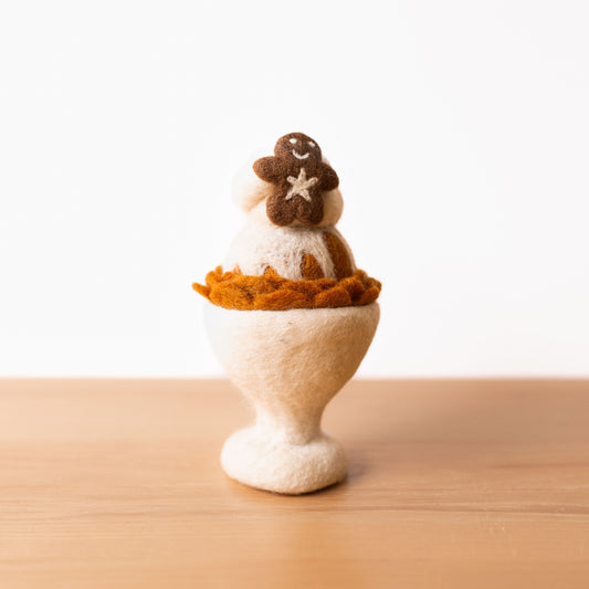 Festive Gingerbread Sundae