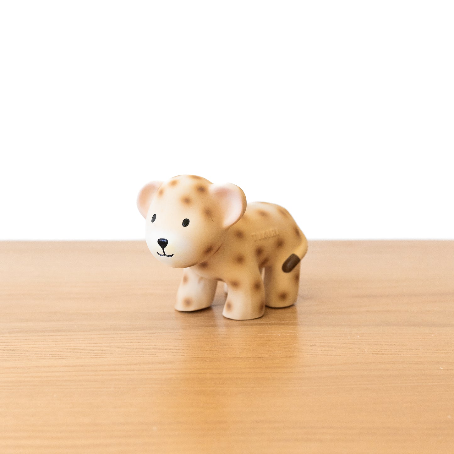 Leopard Natural Rubber Rattle and Bath Toy