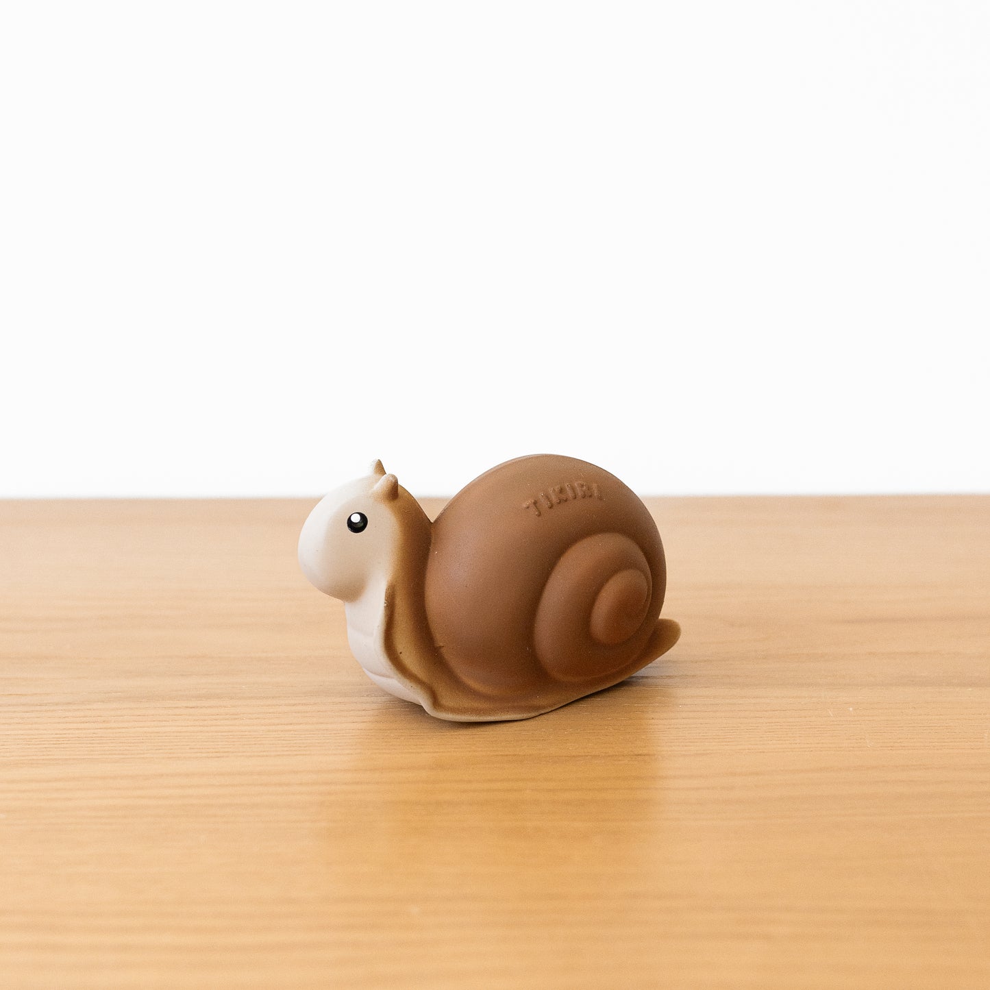 Snail Natural Rubber Rattle and Bath Toy