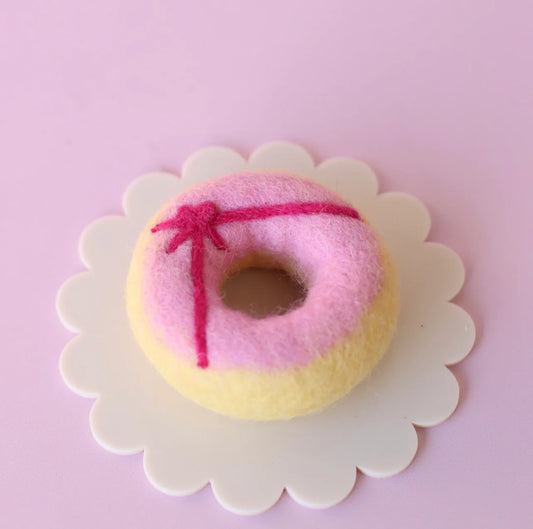 Wrapped Up Pink Donut