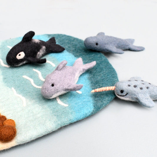 Marine Mammal Felt Set