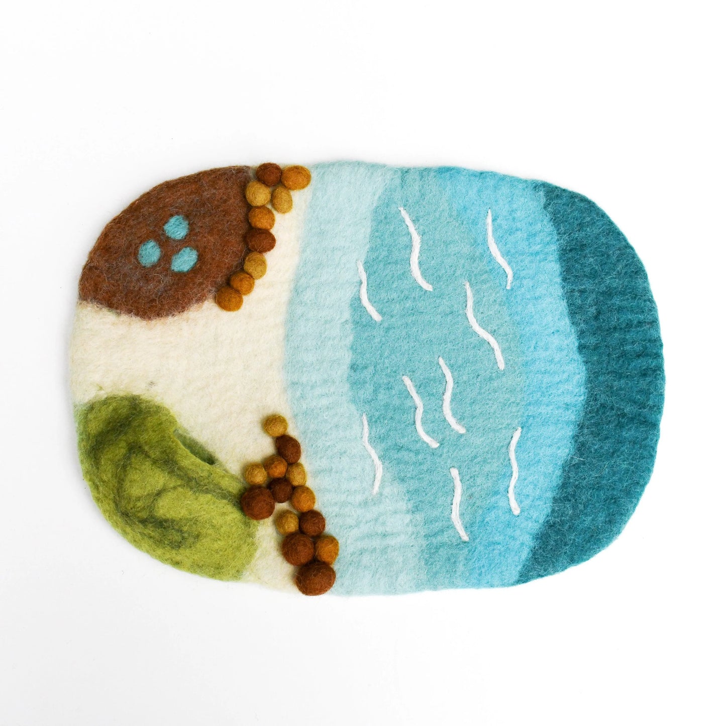 Sea, Beach and Rockpool Plat Mat Playscape